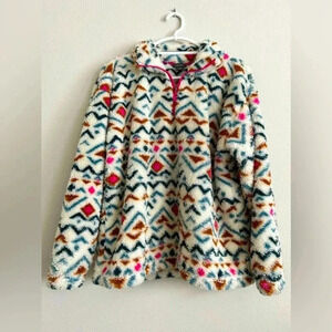 Eddie Bauer Sherpa Style Sweater size XL